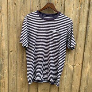 Striped Supreme T Shirt Medium